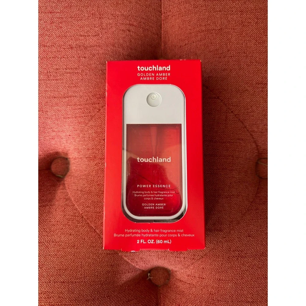 Touchland Power Essence Golden Amber Hydrating Body & Hair Fragrance Mist 2oz